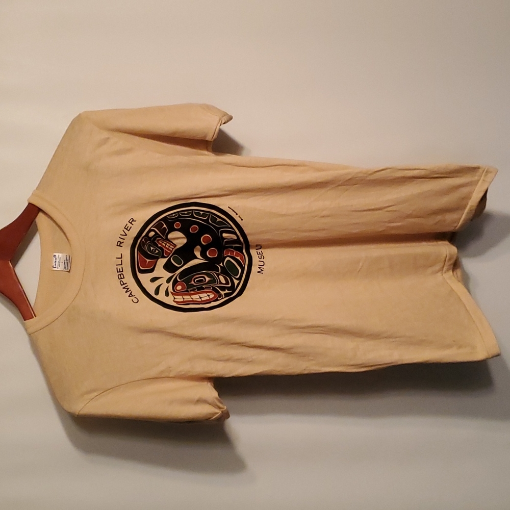 Campbell River Native art T shirt Mark Henderson